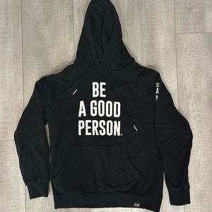 BE A GOOD PERSON - Hoodie - M